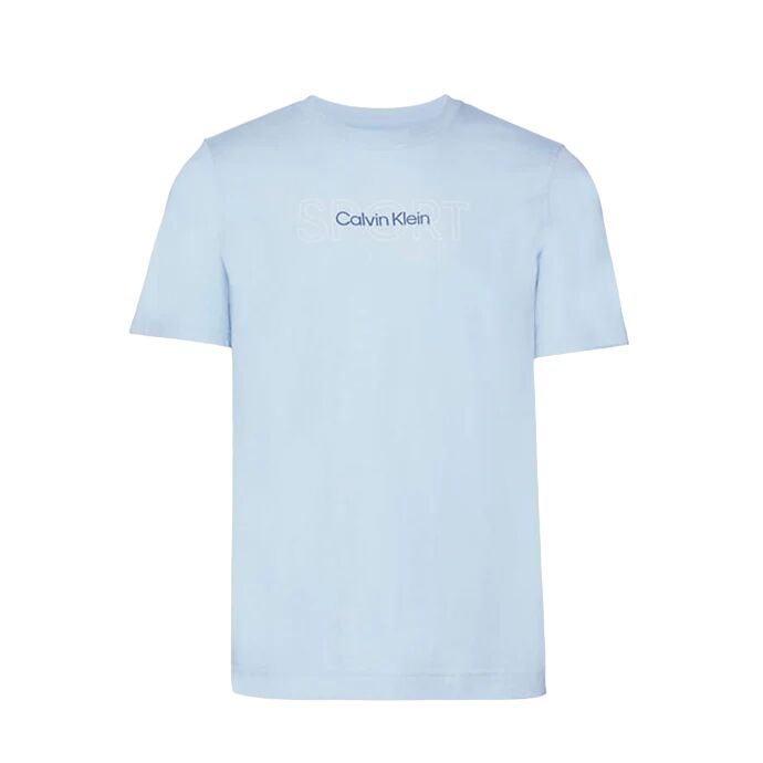 Calvin T-Shirt Uomo Art 00gms4k169 CELESTIAL BLUE