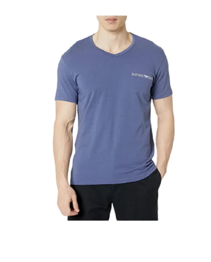 Giorgio Armani 2 T-Shirt Uomo Art. 111849 3r717 P-E 23 Colore E Misura A Scelta MARINE/DENIM