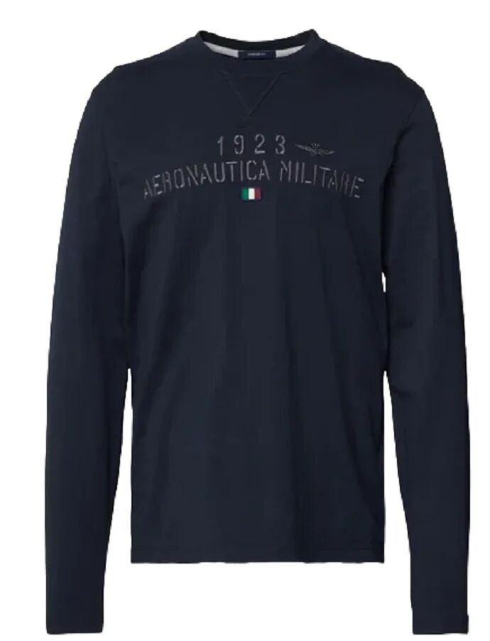 Aeronautica Militare T-Shirt Uomo Art. 231ts2052j584 P-E 23 Colore E Misura A Scelta BLU BLACK