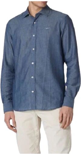 Aeronautica Militare Camicia Uomo Art 241ca1242ct3292 MILK WHITE CHAMBRAY