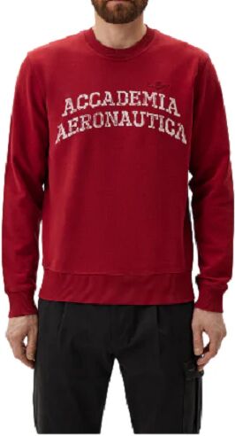 Aeronautica Militare Felpa Uomo Art 241fe1861f511 OFF RED