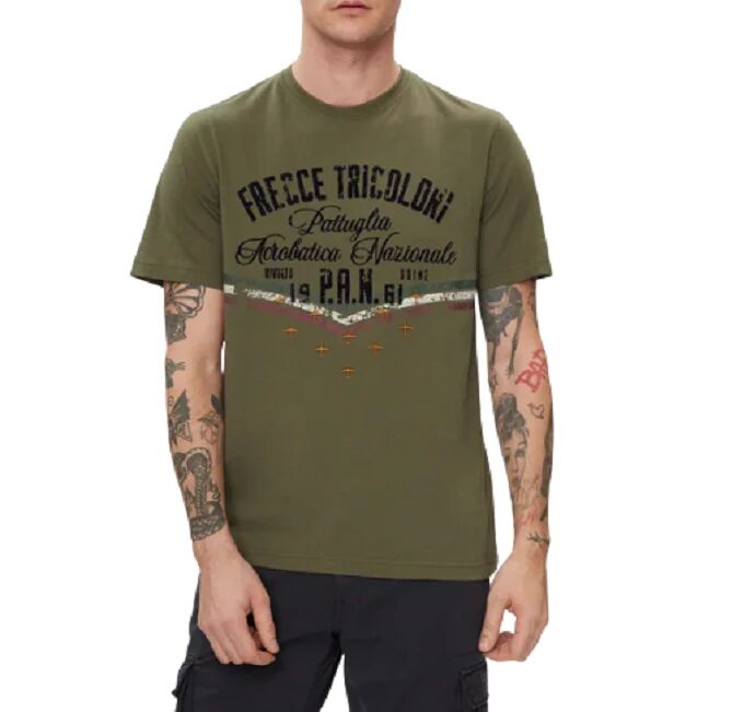 Aeronautica Militare T-Shirt Uomo Art 241ts2216j641 VERDE