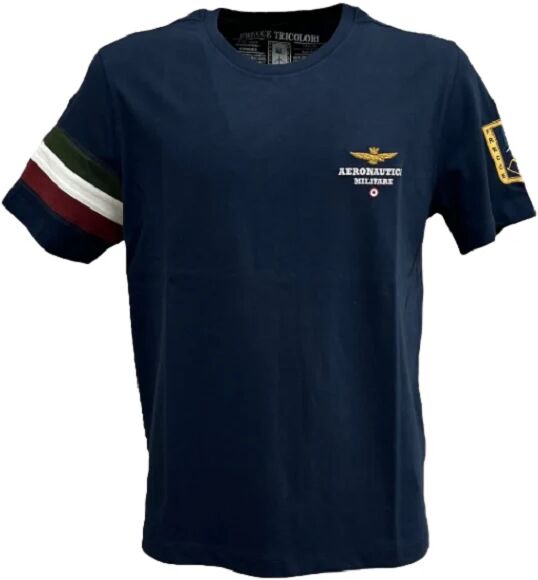 Aeronautica Militare T-Shirt Uomo Art 241ts2230j592 BLU NAVY