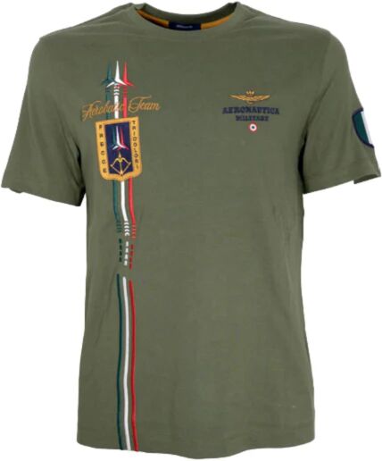 Aeronautica Militare T-Shirt Uomo Art 241ts2231j592 VERDE