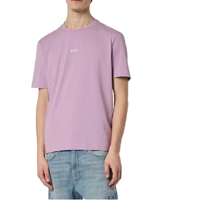 Boss T-Shirt Uomo Art 50473278 10242920 LIGHT/PASTEL PURPLE