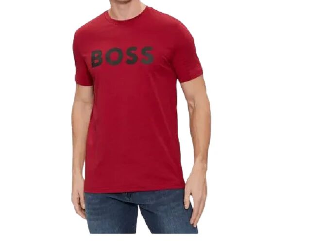 Boss T-Shirt Uomo Art 50481923 10246010 OPEN RED
