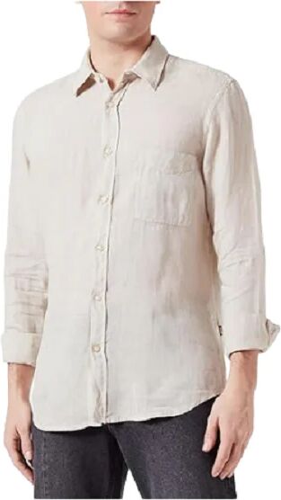 Boss Camicia Uomo Art 50489344 10247380 LIGHT BEIGE