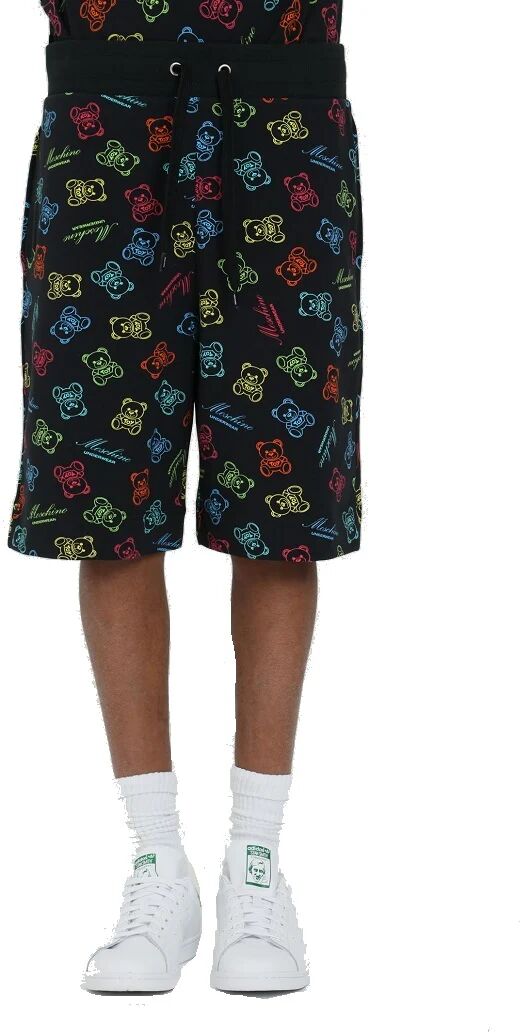 MOSCHINO Shorts Uomo Art A4307 8109 1555 Colore Foto Misura A Scelta NERO S