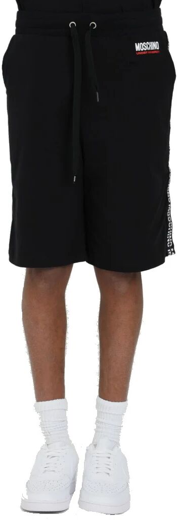 MOSCHINO Shorts Uomo Art A4327 8132 0555 Colore Foto Misura A Scelta NERO XS