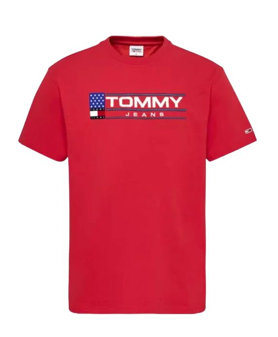 TOMMY HILFIGER T-Shirt Uomo Art Dm0dm15649 Colore E Misura A Scelta DEEP CRIMSON