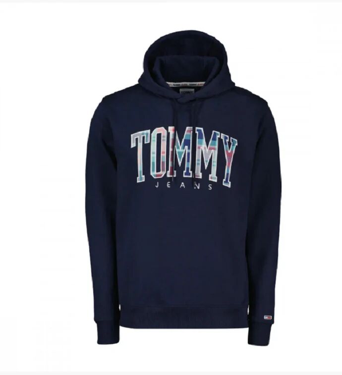 Tommy Hilfiger Felpa Con Cappuccio Uomo Art. Dm0dm15696 A-I 22 Colore Foto Misura A Scelta C87