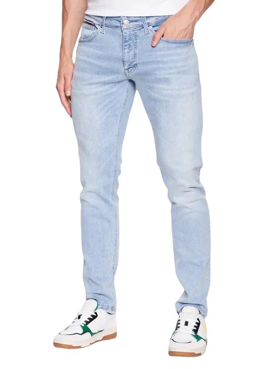 Tommy Hilfiger Jeans Uomo Art. Dm0dm16048 P-E 23 Colore Foto Misura A Scelta DENIM LIGHT