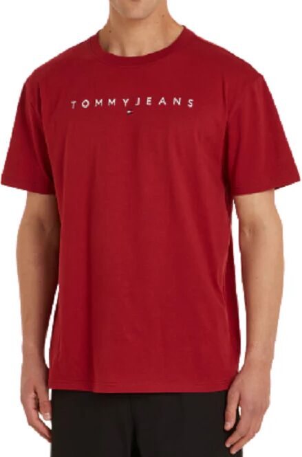 Tommy Hilfiger T-Shirt Uomo Art Dm0dm17993 MAGMA RED