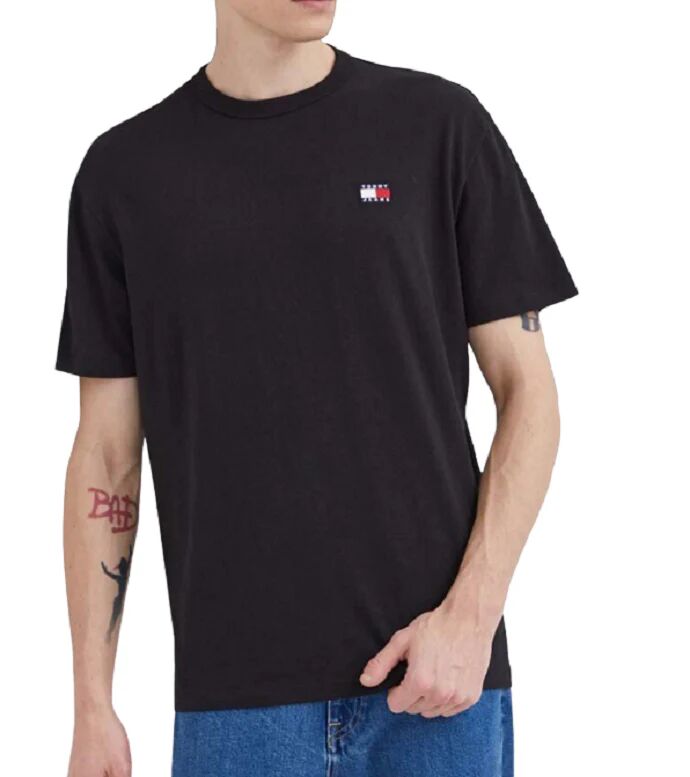 Tommy Hilfiger T-Shirt Uomo Art Dm0dm17995 BLACK