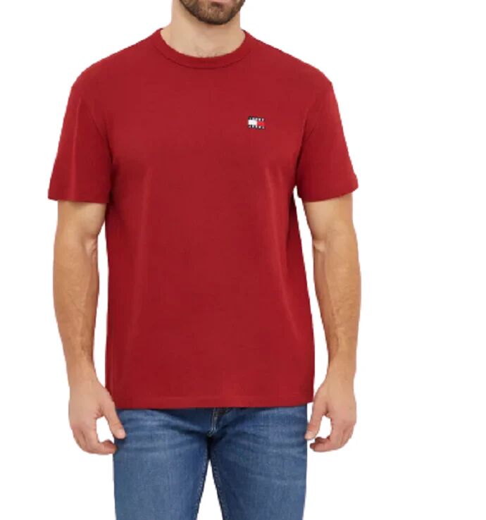 Tommy Hilfiger T-Shirt Uomo Art Dm0dm17995 MAGMA RED