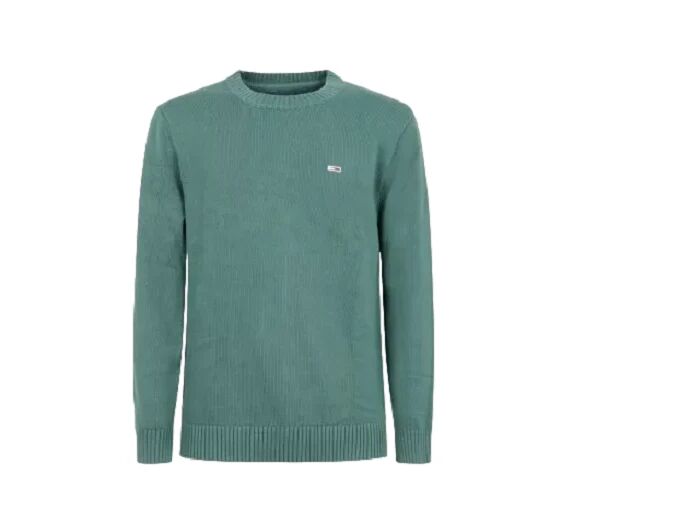 Tommy Hilfiger Maglioncino Uomo Art Dm0dm18370 COURT GREEN