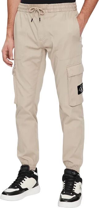 Calvin Pantaloni Cargo Uomo Art J30j324696 PLAZATAUPE