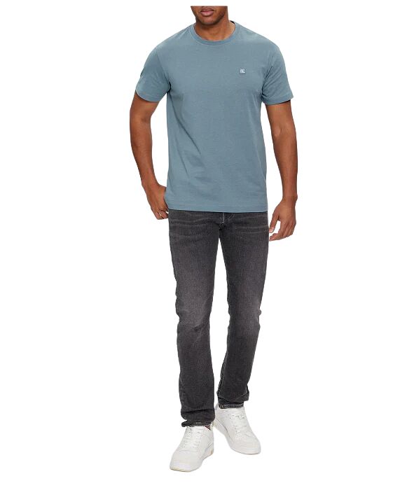 Calvin T-Shirt Uomo Art J30j325268 GOBLIN BLUE