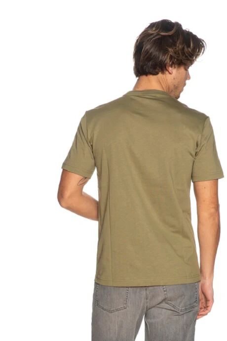 Calvin T-Shirt Uomo Art K10k103307 Mss Colore Verde Misura A Scelta VERDE