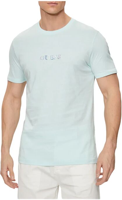 Guess T-Shirt Uomo Art M4gi92a Ai3z14 SOFT AQUA