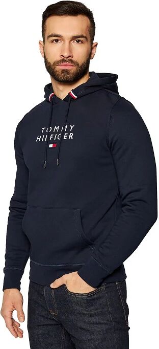 TOMMY HILFIGER Felpa Uomo Art Mw0mw17397 Dw5 Colore Foto Misura A Scelta BLU