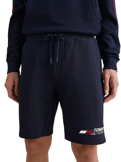 TOMMY HILFIGER Shorts In Felpa Uomo Art Mw0mw30398 P-E 23 Colore Desert Sky Misura A Scelta DESERT SKY