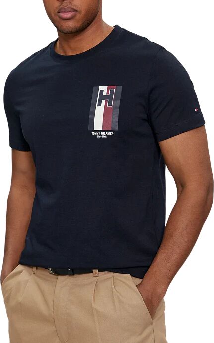 TOMMY HILFIGER T-Shirt Uomo Art Mw0mw33687 DESERT SKY