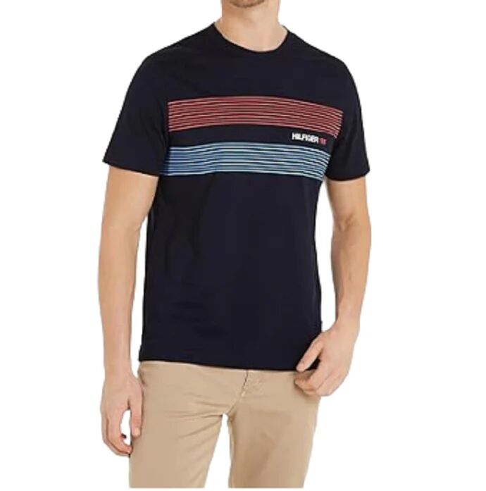 Tommy Hilfiger T-Shirt Uomo Art Mw0mw34378 DESERT SKY