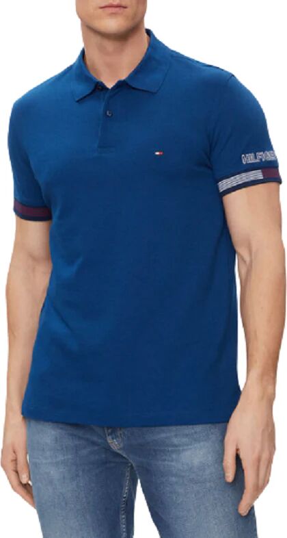 Tommy Hilfiger Polo Uomo Art Mw0mw34780 ANCHOR BLUE