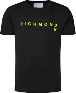 Richmond T-Shirt Uomo Art Ump24004ts BLACK