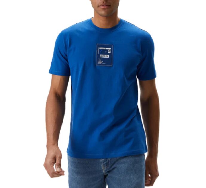 Guess T-Shirt Uomo Art Z4ri05a Ai3z14 BLUE MAYA