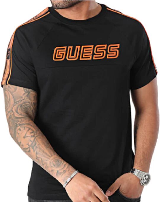 Guess T-Shirt Uomo Art Z4ri06a Ai3z14 JBLK