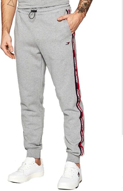 TOMMY HILFIGER Pantalone Tuta Uomo Art Mw0mw21282 Colore E Misura A Scelta LIGHT GREY HEATHER