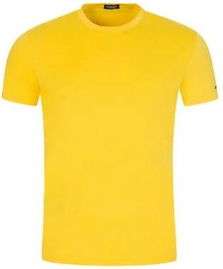 DSQUARED2 T-Shirt Uomo Art D9m203540 700 Colore Giallo Misura A Scelta GIALLO