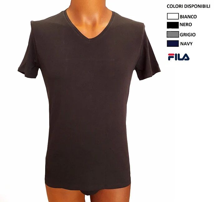 FILA T-Shirt Uomo Art Fu5001 Colore E Misura A Scelta BIANCO L