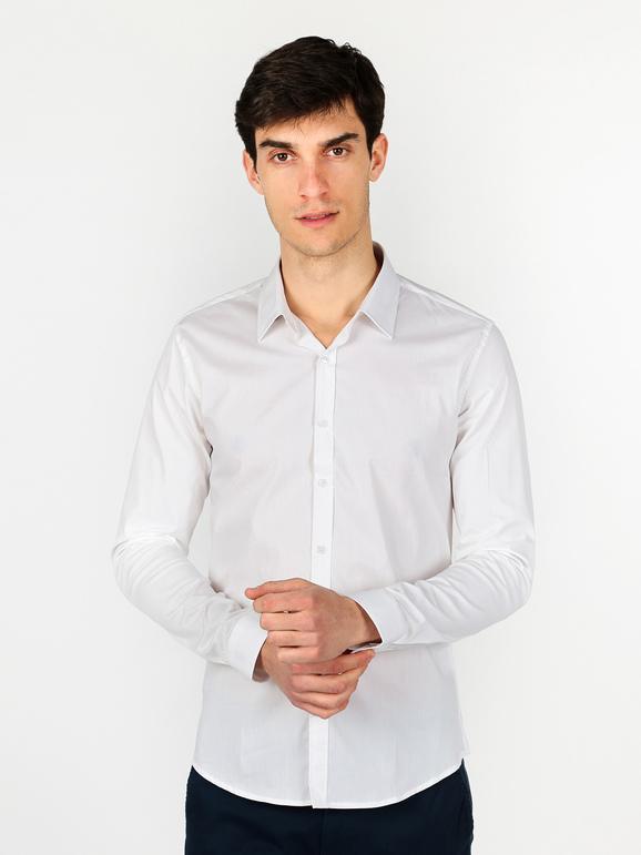 Enos Camicia regular fit in cotone Camicie Classiche uomo Bianco taglia XXL