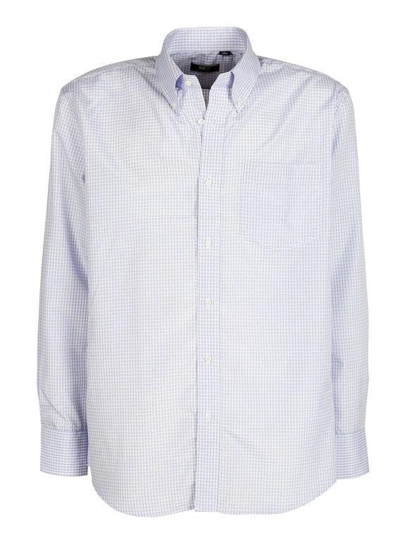 Sky Camicia regular fit manica lunga Camicie Classiche uomo Blu taglia M