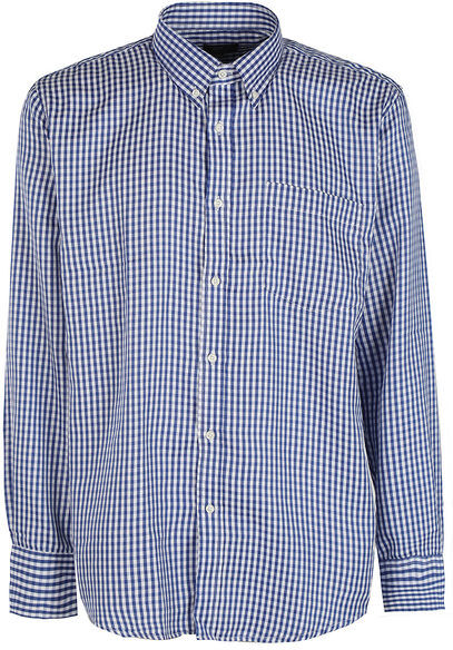 Sky Camicia uomo a quadretti regular fit Camicie Classiche uomo Blu taglia L