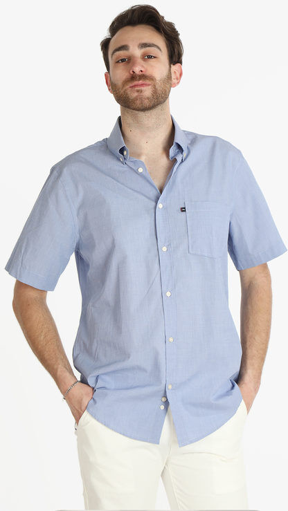 Be Board Camicia uomo manica corta Camicie uomo Blu taglia XL