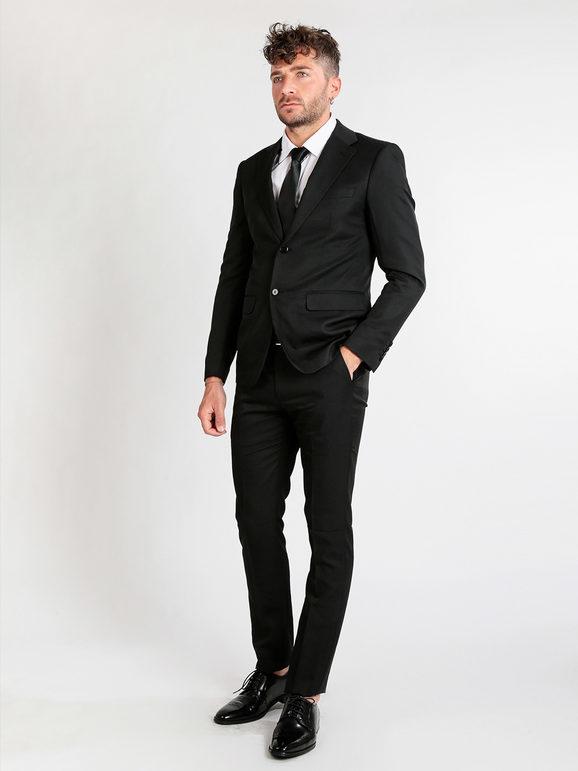 Radaus Completo elegante uomo Abiti uomo Nero taglia 52