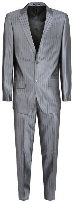 Radaus Completo uomo gessato Blazer uomo Grigio taglia 52