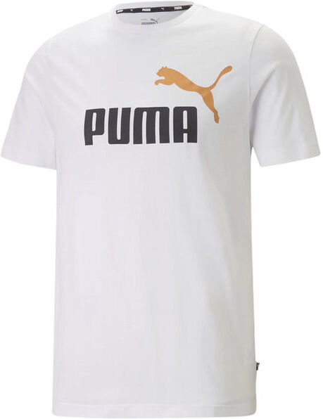 Puma ESS 2 COL LOGO T-shirt uomo manica corta T-Shirt e Top uomo Bianco taglia XXL