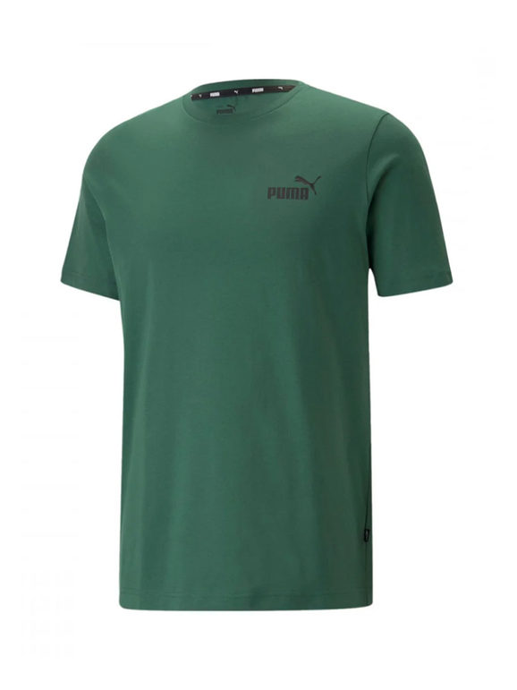 Puma ESS SMALL LOGO TEE T-shirt uomo manica corta T-Shirt Manica Corta uomo Verde taglia L