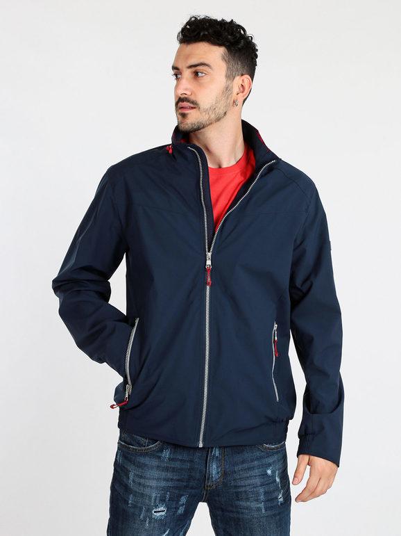 Wampum Giacca a vento con full zip Giacconi e Giubbotti uomo Blu taglia XL