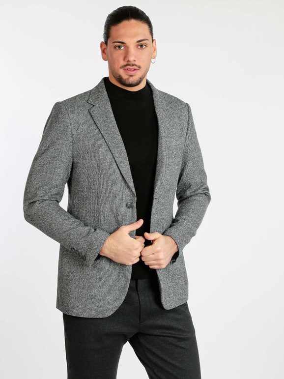 Giorgio Man Giacca da uomo Blazer uomo Grigio taglia M