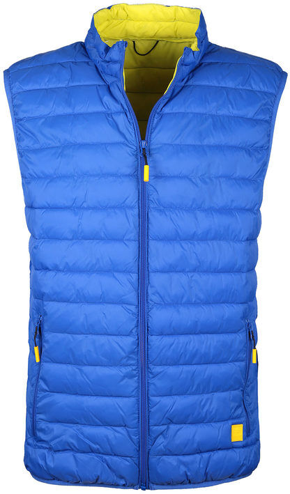 Be Board Gilet da uomo imbottito Smanicato uomo Blu taglia XL