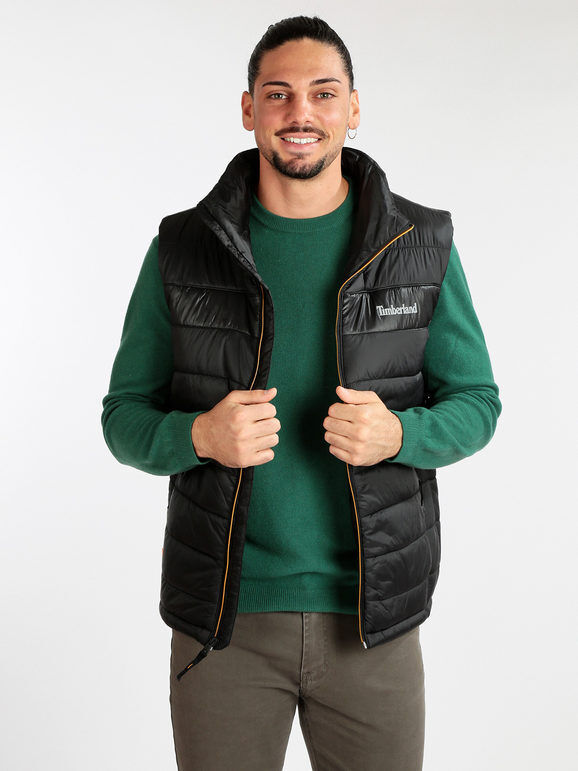 Timberland Gilet da uomo imbottito Smanicato uomo Nero taglia S