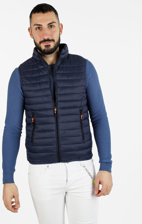 Solada Gilet da uomo imbottito Smanicato uomo Blu taglia XL