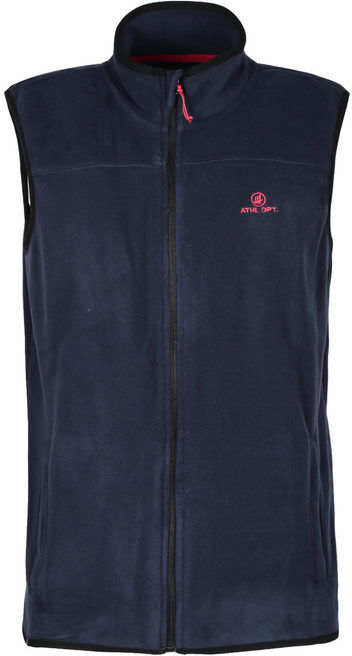 Athl Dpt Gilet da uomo in pile Smanicato uomo Blu taglia M