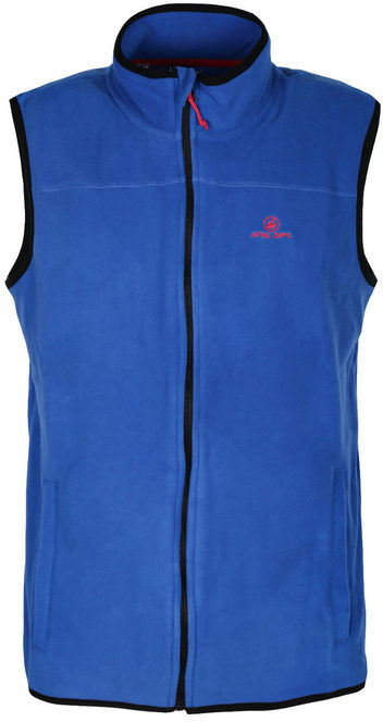 Athl Dpt Gilet da uomo in pile Smanicato uomo Blu taglia S